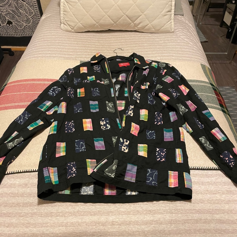 Supreme: patched jacket
